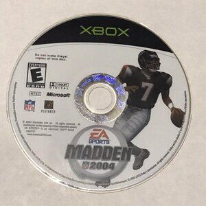 Xbox Madden NFL 2004